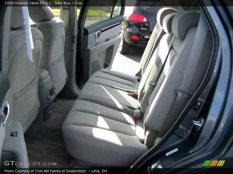 Slate Blue / Gray 2008 Hyundai Santa Fe GLS