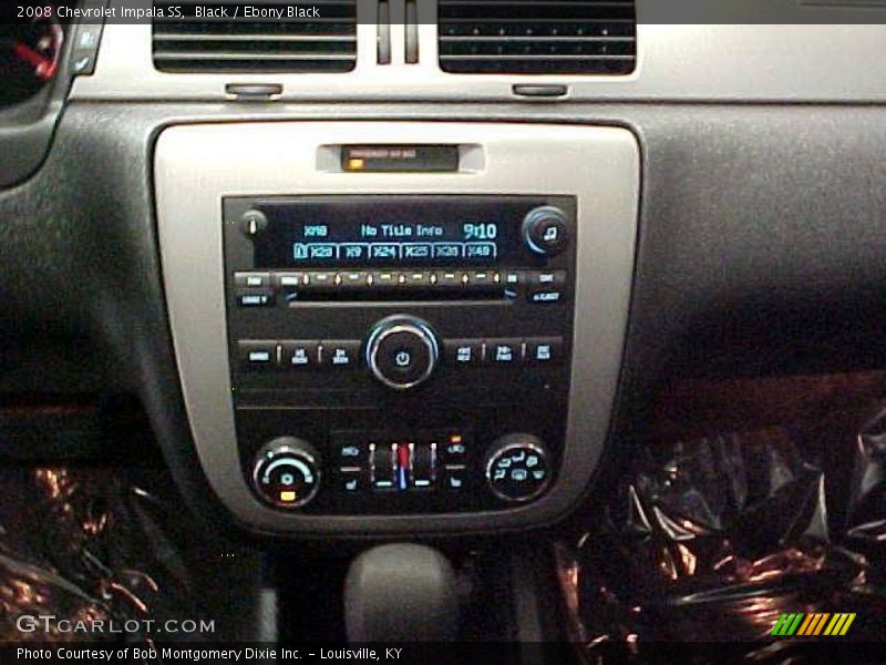 Black / Ebony Black 2008 Chevrolet Impala SS