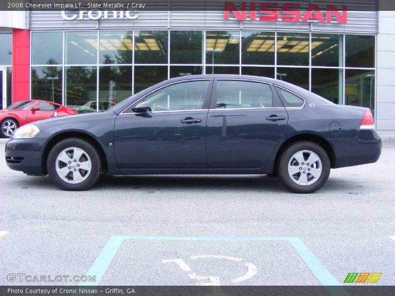 Slate Metallic / Gray 2008 Chevrolet Impala LT