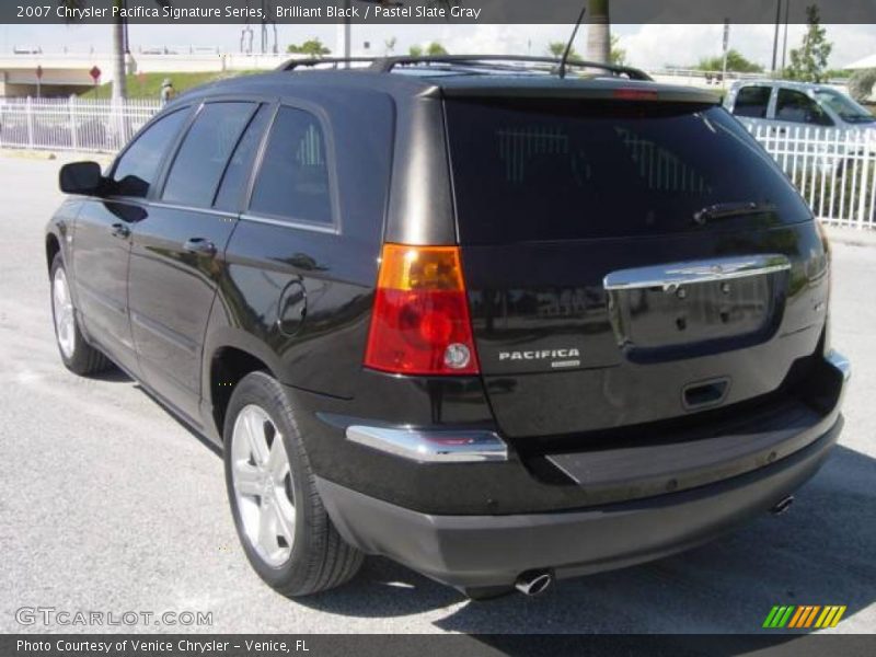 Brilliant Black / Pastel Slate Gray 2007 Chrysler Pacifica Signature Series