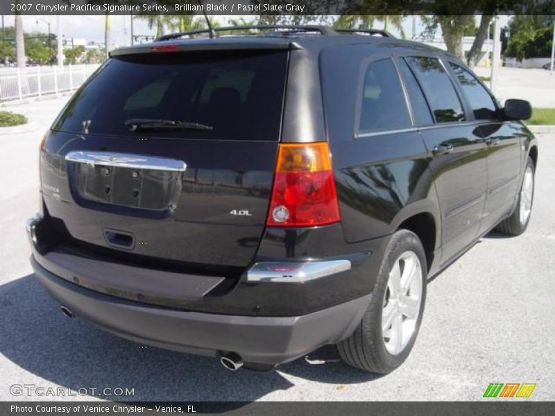 Brilliant Black / Pastel Slate Gray 2007 Chrysler Pacifica Signature Series