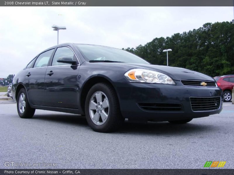 Slate Metallic / Gray 2008 Chevrolet Impala LT