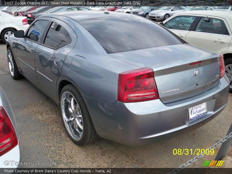 Silver Steel Metallic / Dark Slate Gray/Light Slate Gray 2007 Dodge Charger SXT