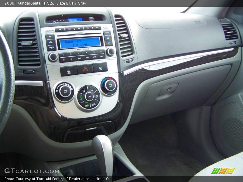 Slate Blue / Gray 2008 Hyundai Santa Fe GLS