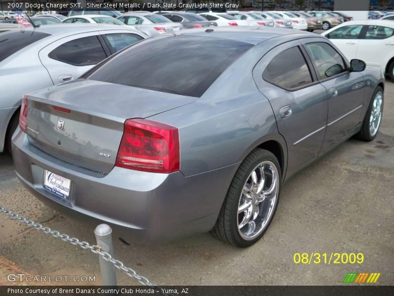 Silver Steel Metallic / Dark Slate Gray/Light Slate Gray 2007 Dodge Charger SXT