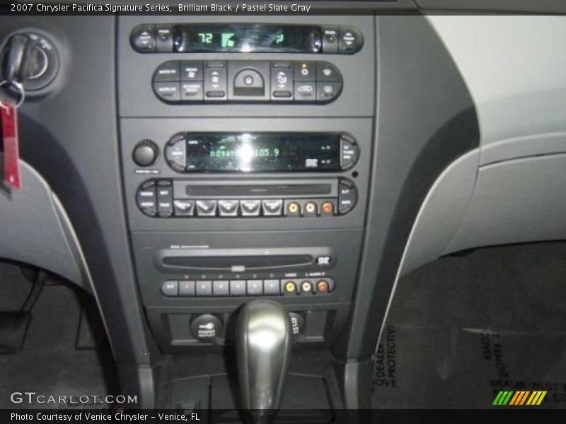 Brilliant Black / Pastel Slate Gray 2007 Chrysler Pacifica Signature Series