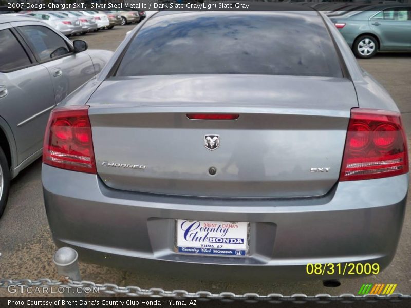 Silver Steel Metallic / Dark Slate Gray/Light Slate Gray 2007 Dodge Charger SXT