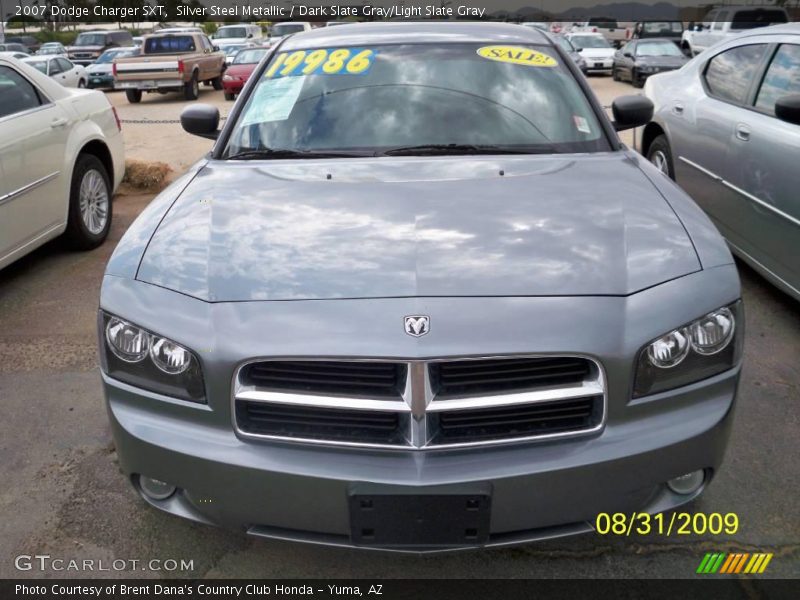 Silver Steel Metallic / Dark Slate Gray/Light Slate Gray 2007 Dodge Charger SXT
