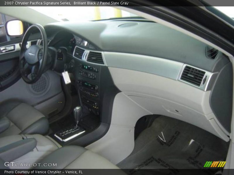 Brilliant Black / Pastel Slate Gray 2007 Chrysler Pacifica Signature Series
