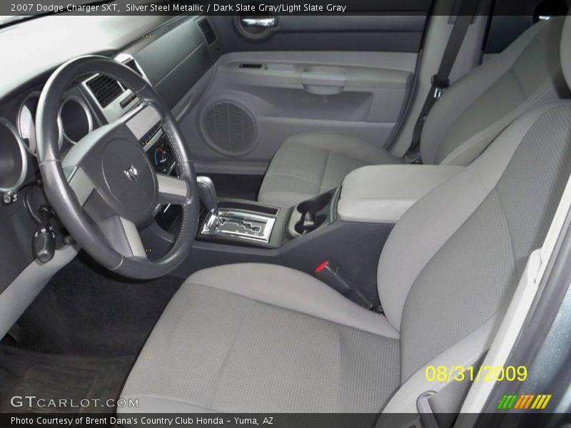 Silver Steel Metallic / Dark Slate Gray/Light Slate Gray 2007 Dodge Charger SXT