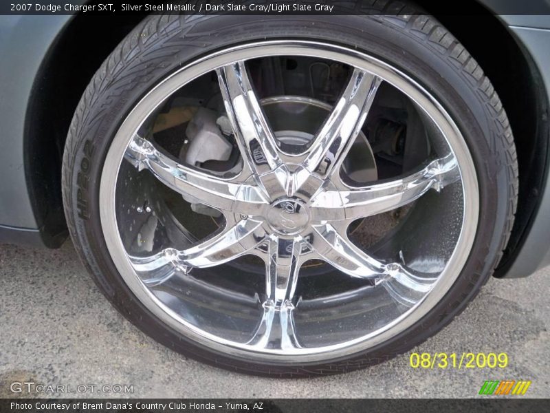 Silver Steel Metallic / Dark Slate Gray/Light Slate Gray 2007 Dodge Charger SXT