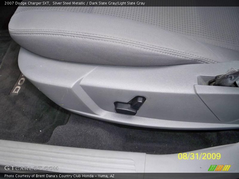 Silver Steel Metallic / Dark Slate Gray/Light Slate Gray 2007 Dodge Charger SXT