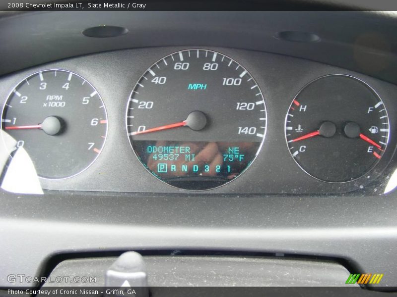 Slate Metallic / Gray 2008 Chevrolet Impala LT