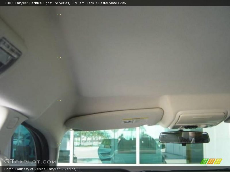 Brilliant Black / Pastel Slate Gray 2007 Chrysler Pacifica Signature Series