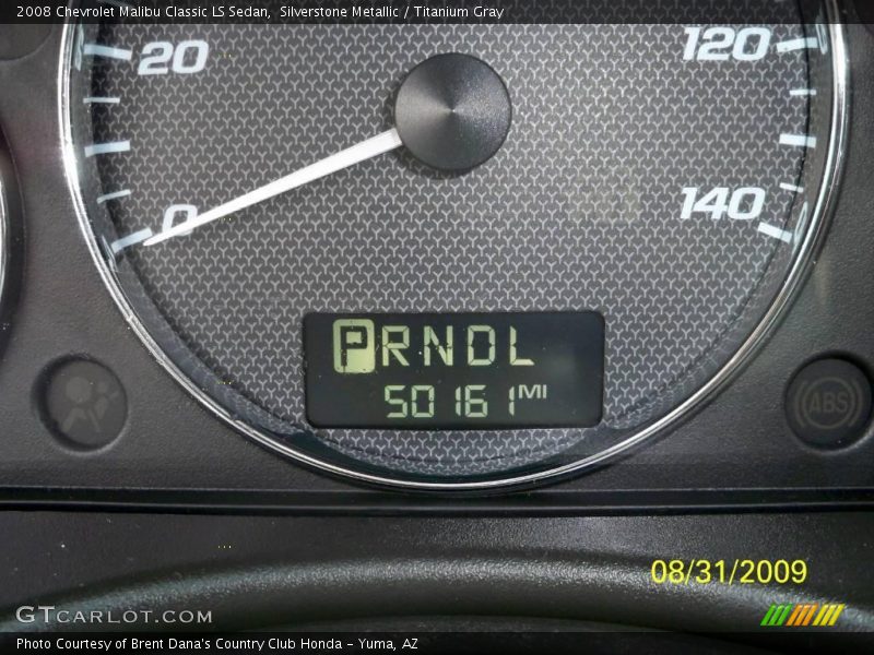 Silverstone Metallic / Titanium Gray 2008 Chevrolet Malibu Classic LS Sedan