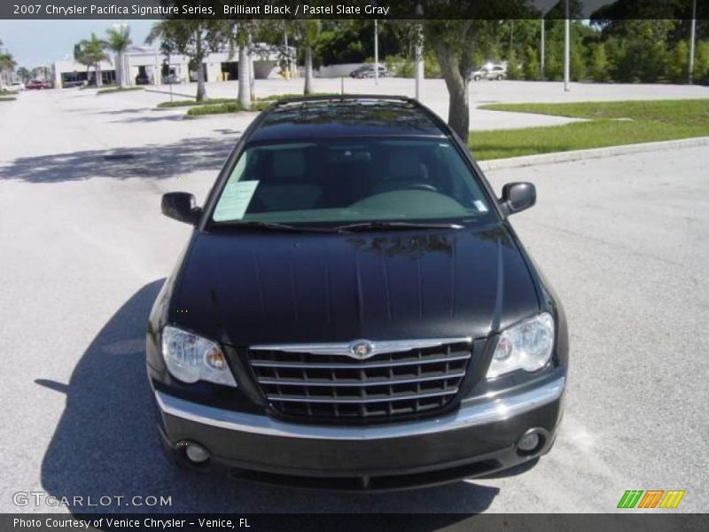 Brilliant Black / Pastel Slate Gray 2007 Chrysler Pacifica Signature Series