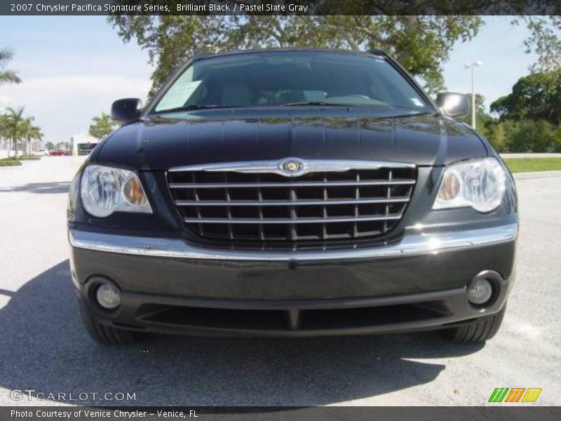 Brilliant Black / Pastel Slate Gray 2007 Chrysler Pacifica Signature Series