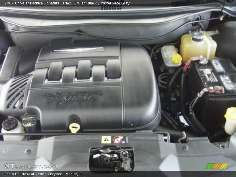 Brilliant Black / Pastel Slate Gray 2007 Chrysler Pacifica Signature Series