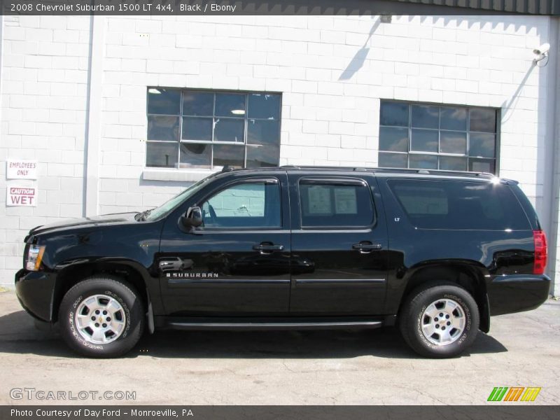 Black / Ebony 2008 Chevrolet Suburban 1500 LT 4x4