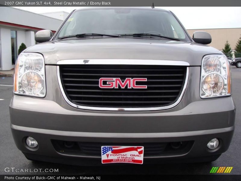 Steel Gray Metallic / Ebony Black 2007 GMC Yukon SLT 4x4