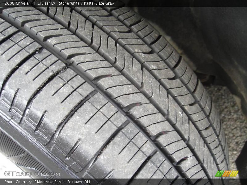 Stone White / Pastel Slate Gray 2008 Chrysler PT Cruiser LX
