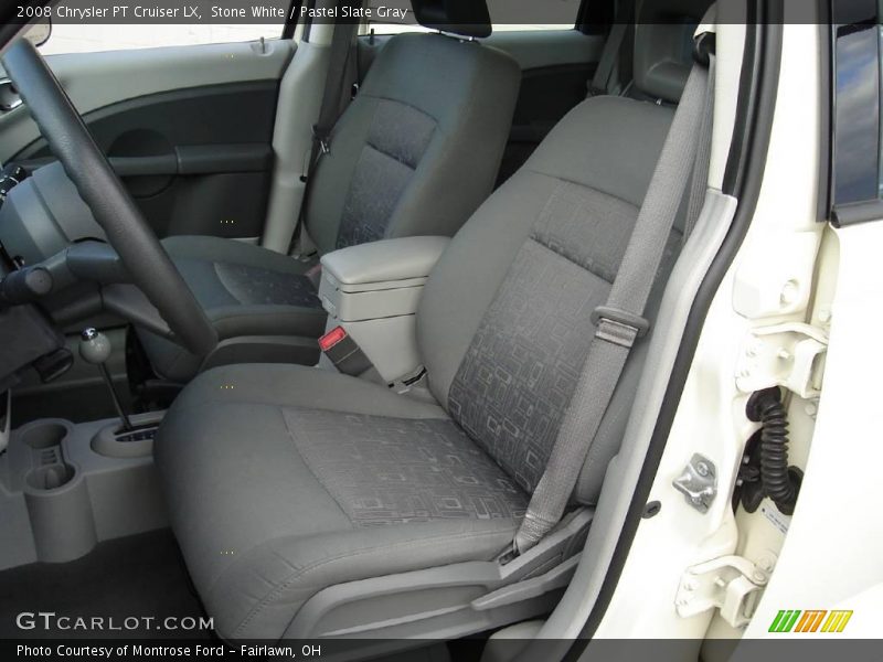 Stone White / Pastel Slate Gray 2008 Chrysler PT Cruiser LX