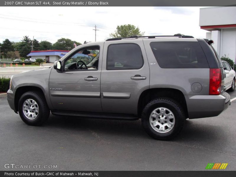 Steel Gray Metallic / Ebony Black 2007 GMC Yukon SLT 4x4