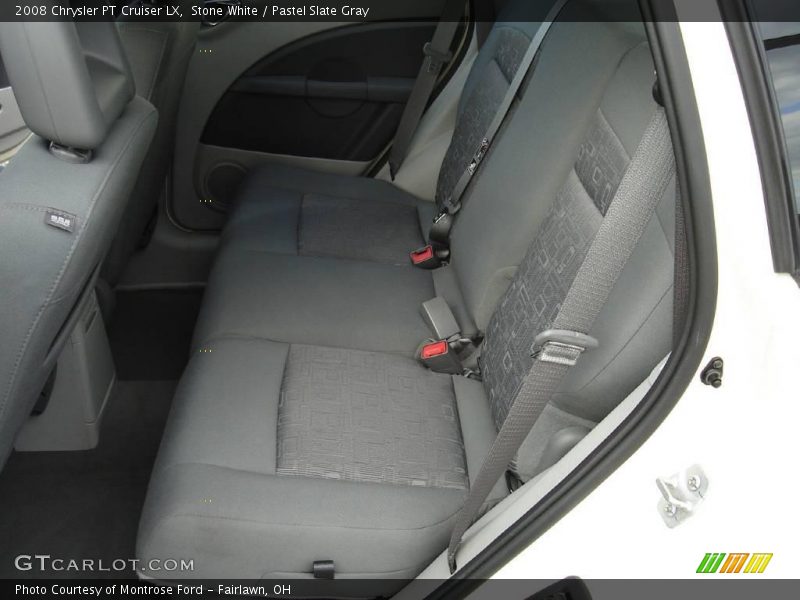 Stone White / Pastel Slate Gray 2008 Chrysler PT Cruiser LX
