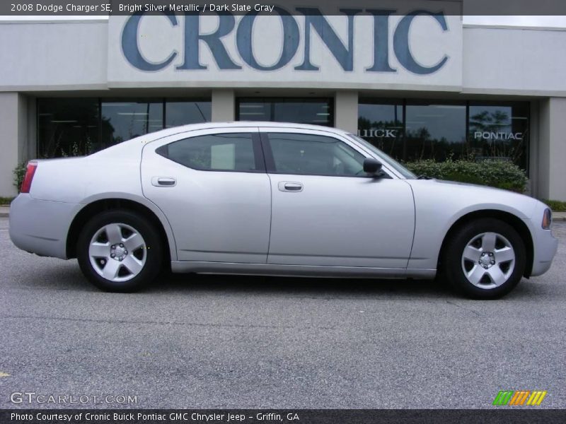 Bright Silver Metallic / Dark Slate Gray 2008 Dodge Charger SE