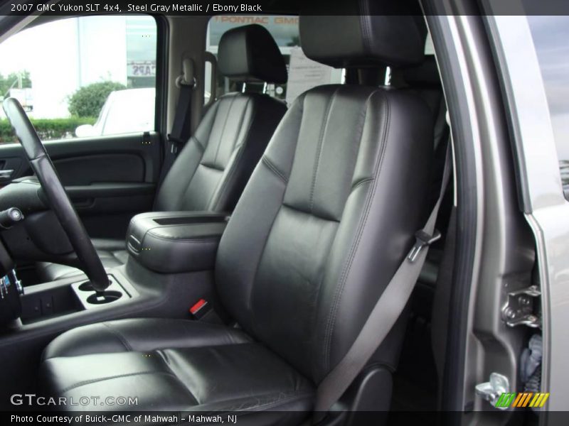 Steel Gray Metallic / Ebony Black 2007 GMC Yukon SLT 4x4