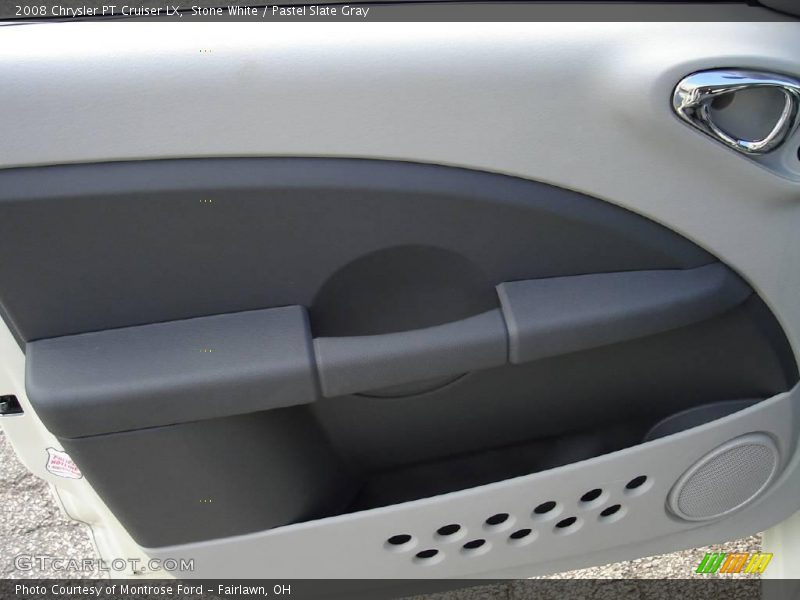 Stone White / Pastel Slate Gray 2008 Chrysler PT Cruiser LX