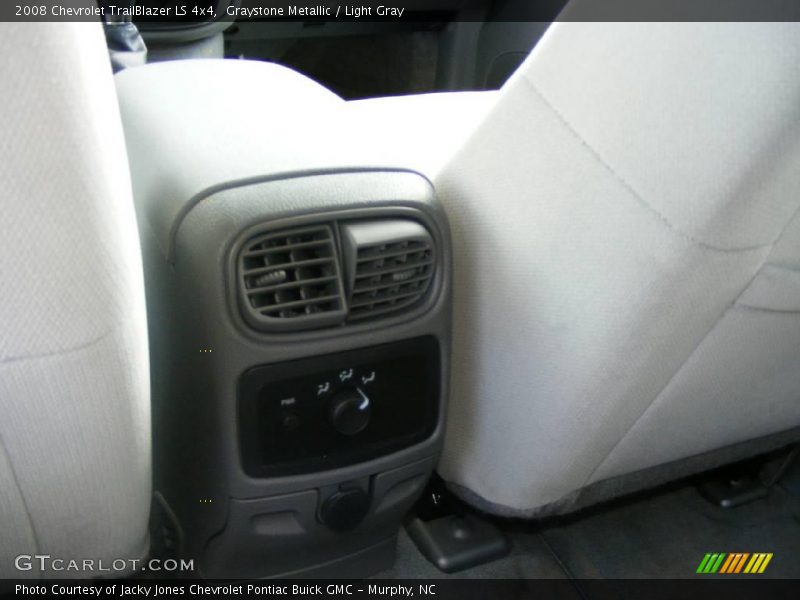 Graystone Metallic / Light Gray 2008 Chevrolet TrailBlazer LS 4x4