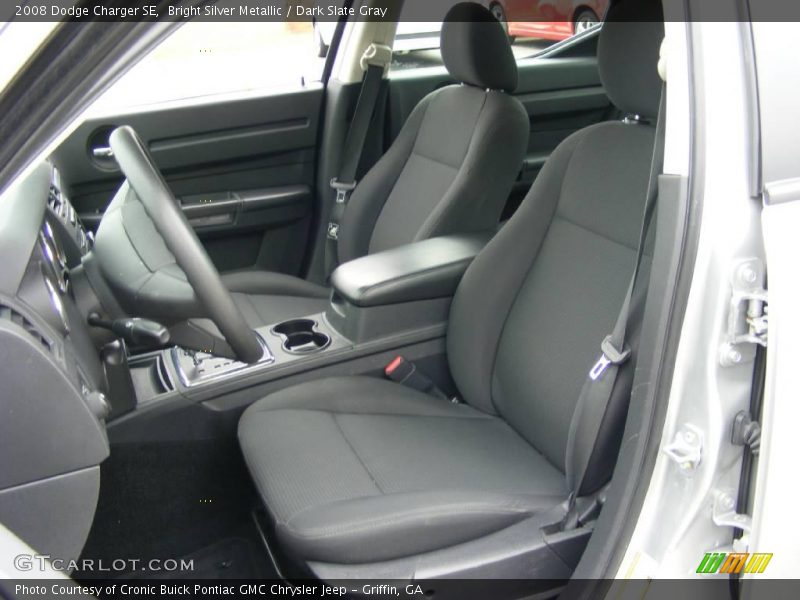 Bright Silver Metallic / Dark Slate Gray 2008 Dodge Charger SE