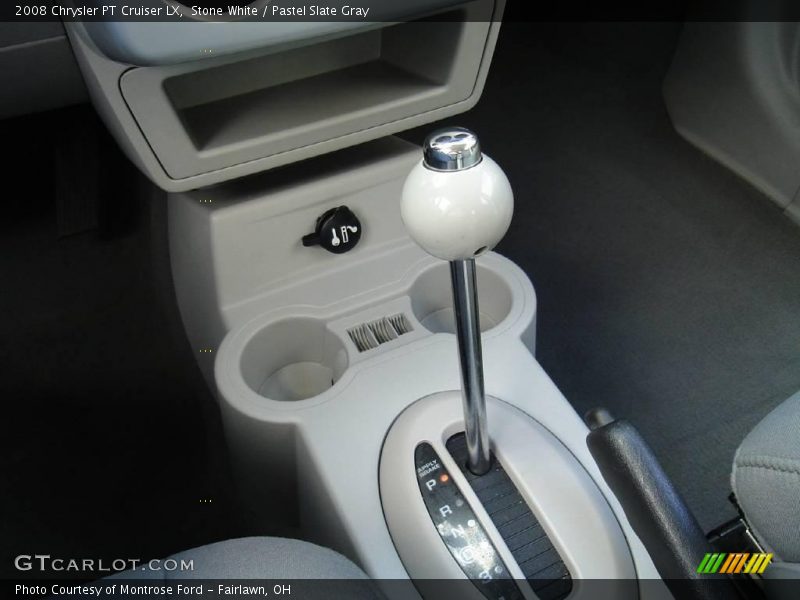 Stone White / Pastel Slate Gray 2008 Chrysler PT Cruiser LX