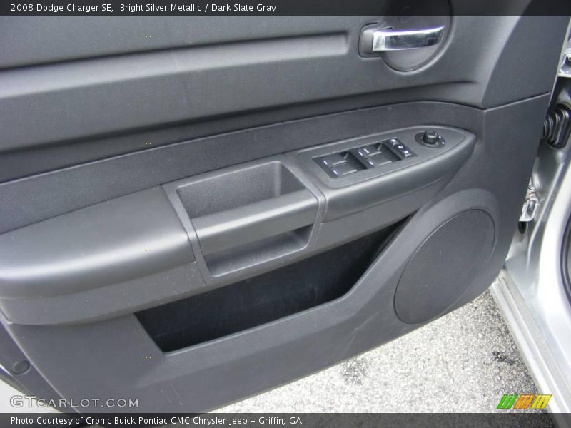 Bright Silver Metallic / Dark Slate Gray 2008 Dodge Charger SE