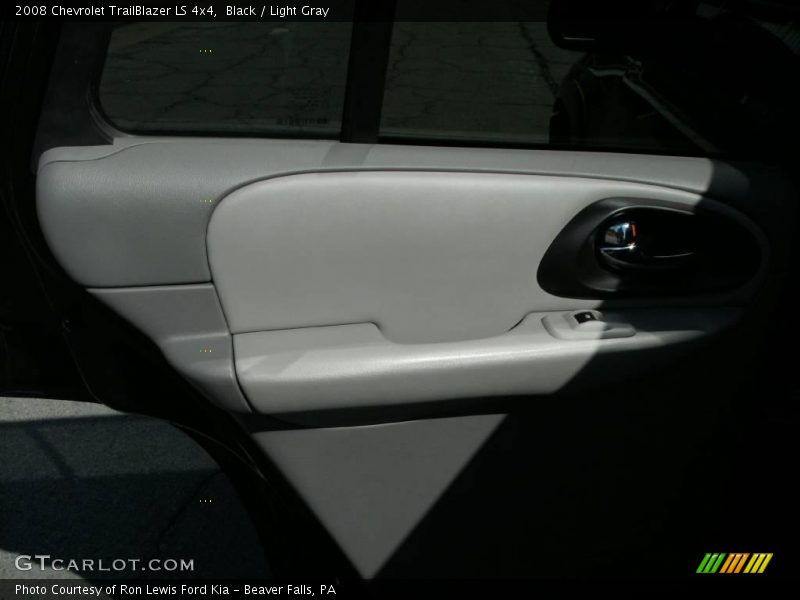 Black / Light Gray 2008 Chevrolet TrailBlazer LS 4x4