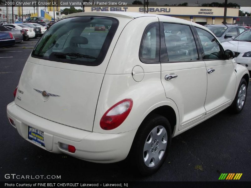 Cool Vanilla White / Pastel Slate Gray 2008 Chrysler PT Cruiser LX