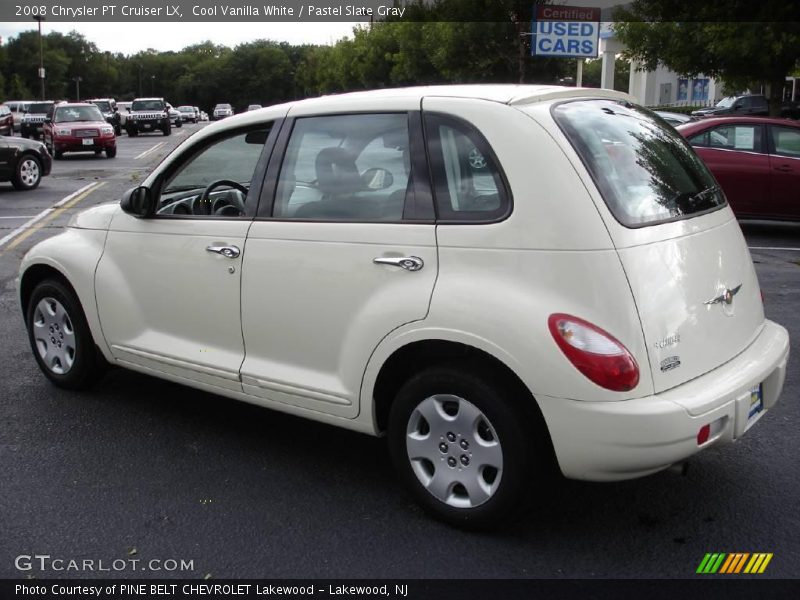 Cool Vanilla White / Pastel Slate Gray 2008 Chrysler PT Cruiser LX