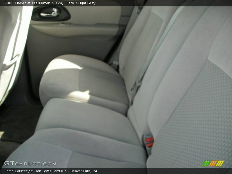 Black / Light Gray 2008 Chevrolet TrailBlazer LS 4x4