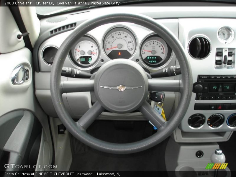 Cool Vanilla White / Pastel Slate Gray 2008 Chrysler PT Cruiser LX