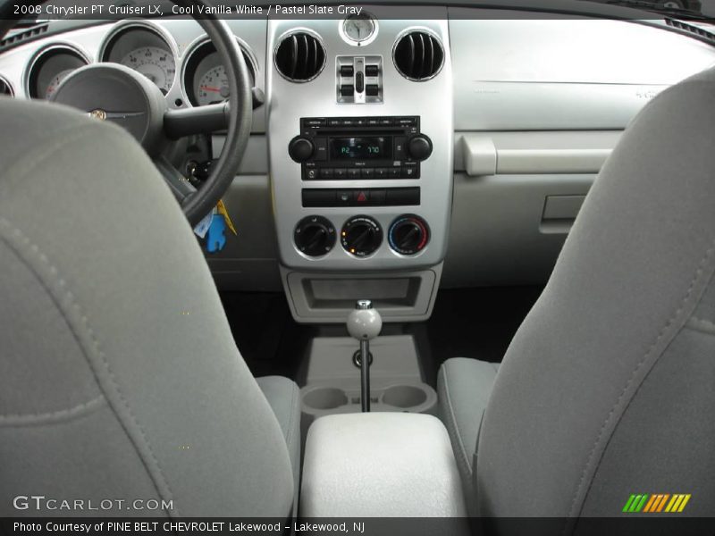 Cool Vanilla White / Pastel Slate Gray 2008 Chrysler PT Cruiser LX