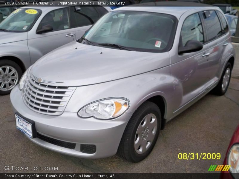 Bright Silver Metallic / Pastel Slate Gray 2009 Chrysler PT Cruiser LX