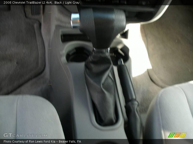 Black / Light Gray 2008 Chevrolet TrailBlazer LS 4x4