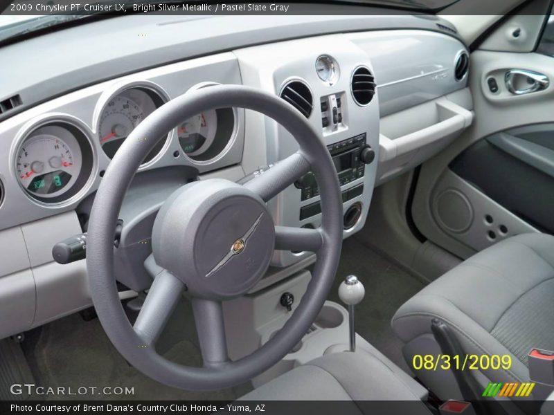 Bright Silver Metallic / Pastel Slate Gray 2009 Chrysler PT Cruiser LX
