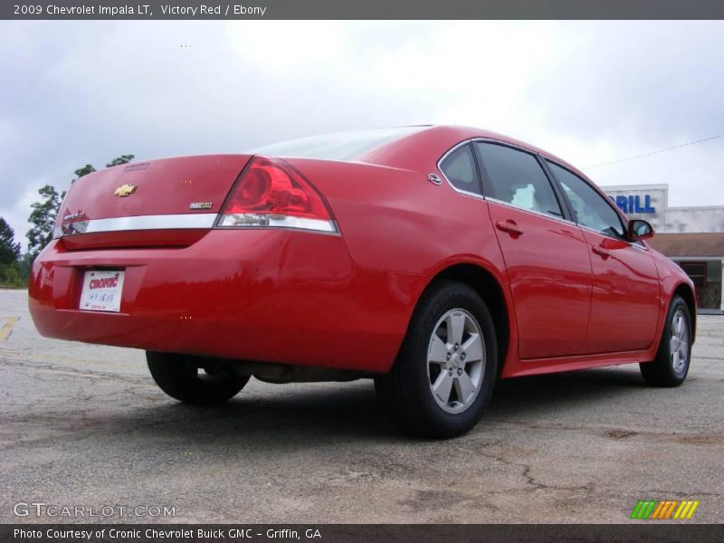 Victory Red / Ebony 2009 Chevrolet Impala LT