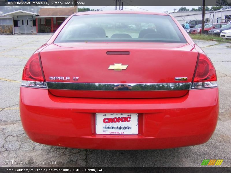 Victory Red / Ebony 2009 Chevrolet Impala LT