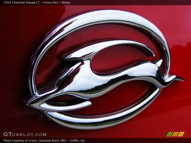Victory Red / Ebony 2009 Chevrolet Impala LT