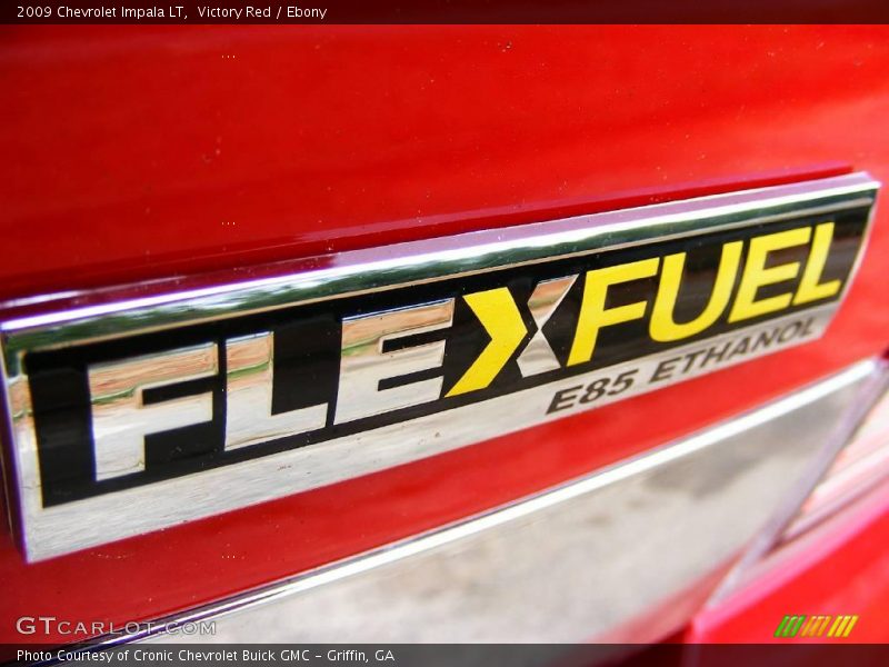 Victory Red / Ebony 2009 Chevrolet Impala LT