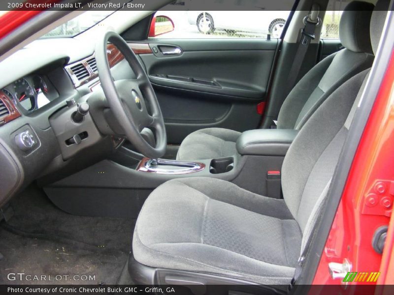 Victory Red / Ebony 2009 Chevrolet Impala LT