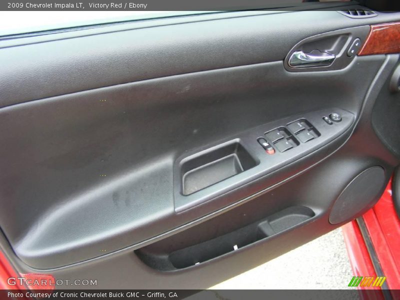 Victory Red / Ebony 2009 Chevrolet Impala LT
